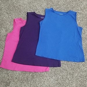 Christopher & Banks - 3 pack layering tanks